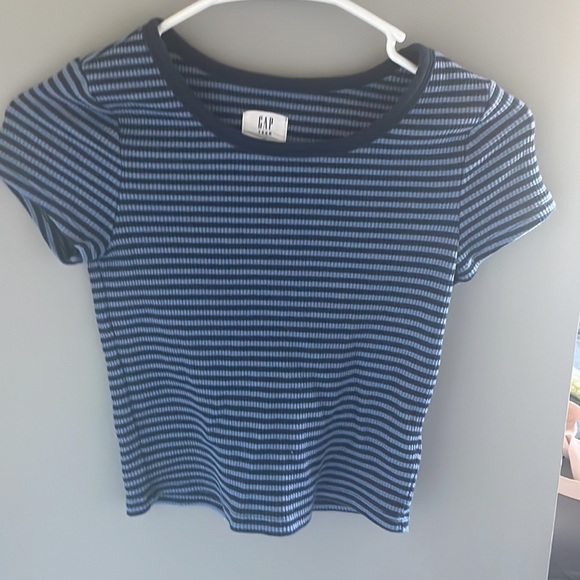 Blue striped tee - Picture 3 of 4
